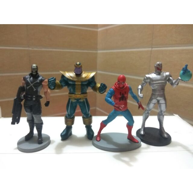 Set mô hình Spiderman- Người nhện và ác nhân Marvel Thanos
