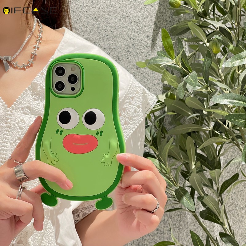 Ốp Điện Thoại Silicone Mềm Chống Sốc In Hình Trái Cây 3D Cho iPhone 13 12 11 Pro Max
