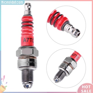 Bugi khởi động 3 điện cực A7TC cho xe máy 50cc-150cc ATV