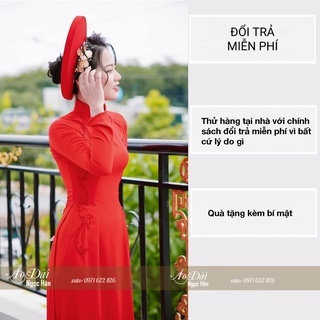 Áo Dài Cô Dâu Cưới Hỏi AD04