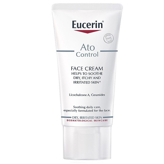 [TEM CTY] Kem Dưỡng Eucerin Ato Control Face Cream 50mL - Kem Dưỡng Da Mặt cho da dị ứng