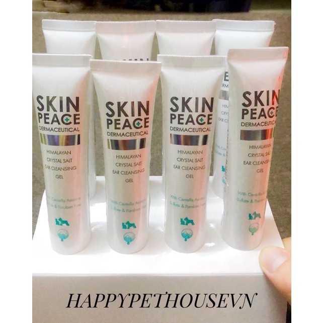 Gel Vệ Sinh Tai Skin Peace 50Gr Chuyên Dùng Cho Thú Cưng Chó Mèo
