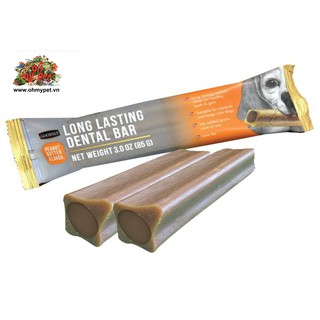 Xương gặm sạch răng Goodies Dental Bar vị đậu 85g