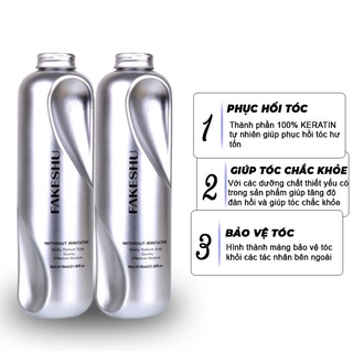 Hấp Phủ Lụa Tơ Tằm Phục Hồi Tóc Fakeshu 618ml