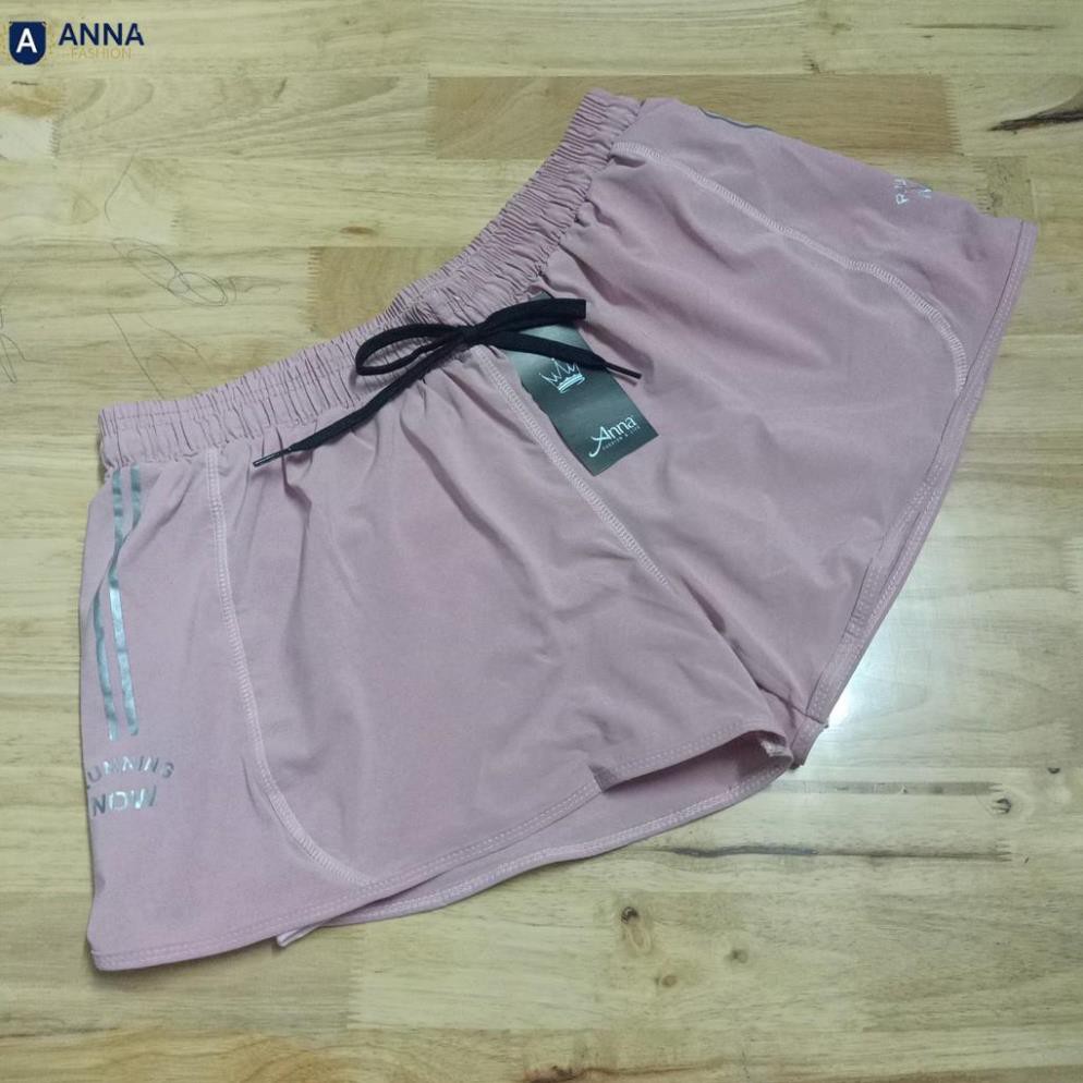 Quần big size vải 2 lớp tập gym yoga thời trang nữ Anna