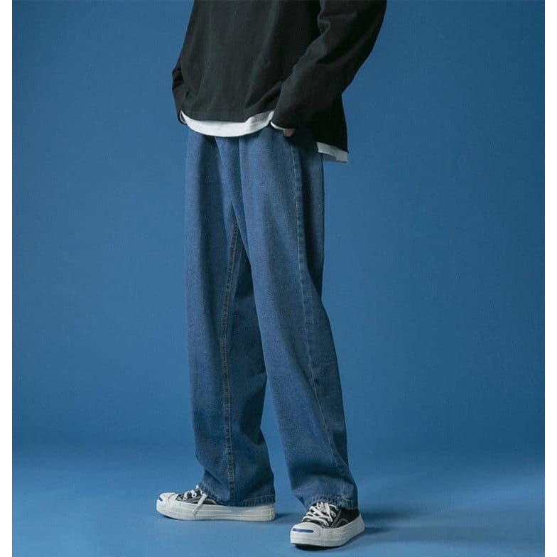 Quần Baggy Ống Rộng Nam - Quần Jean Nam - Chuẩn Phong Cách Hàn Quốc | BigBuy360 - bigbuy360.vn