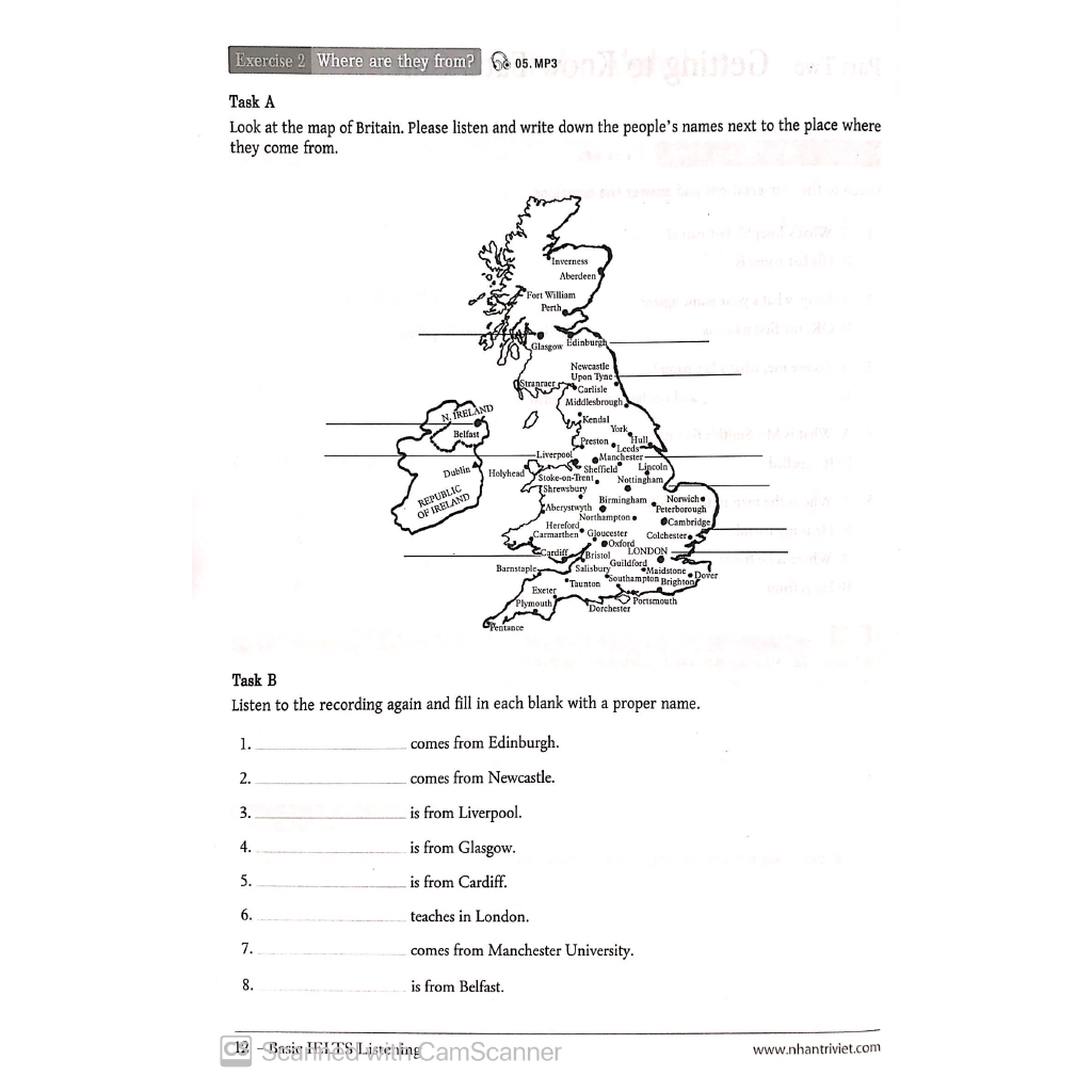 Sách - Basic Ielts Listening (Tái Bản 2018)