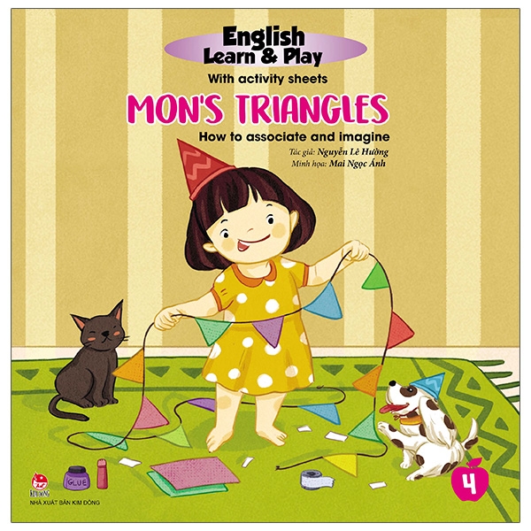 Sách English Learn & Play 4: Mon’S Triangles - How To Associate And Imagine