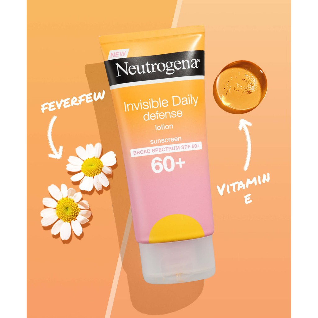 Kem Chống Nắng Neutrogena Invisible Daily Defense Spf 60+ (88ml)