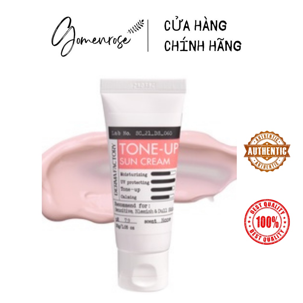 Kem chống nắng nâng tone Derma Factory Tone Up Sun Cream