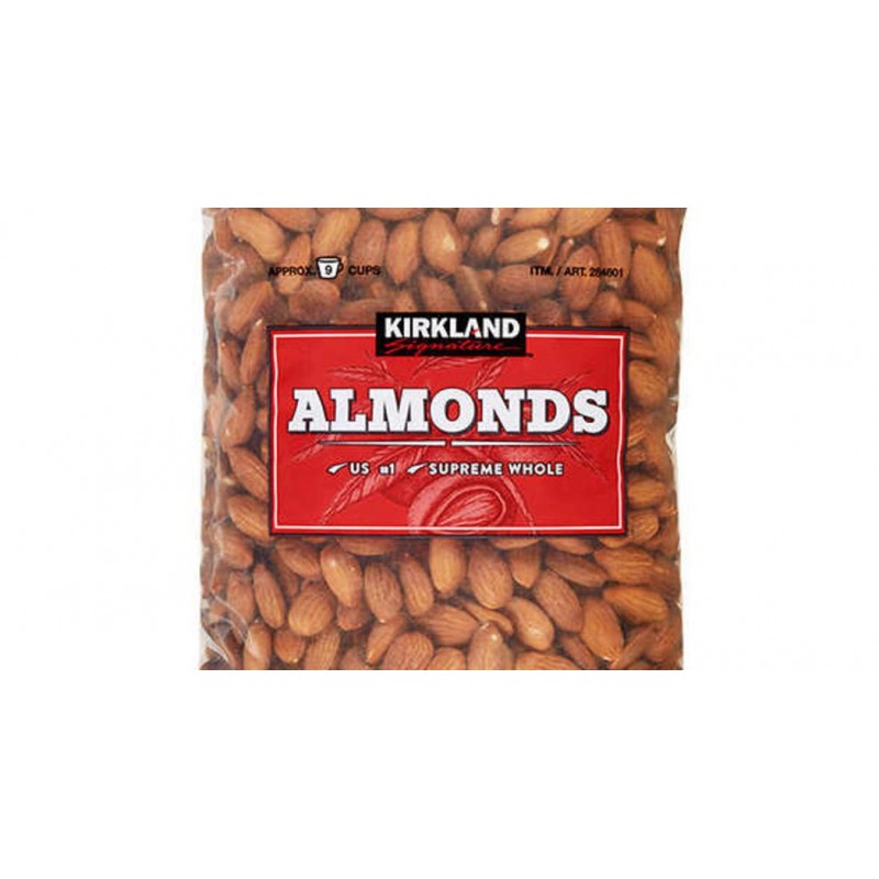 Hạt Hạnh Nhân Sấy Khô Kirkland Almonds Gói 1.36kg