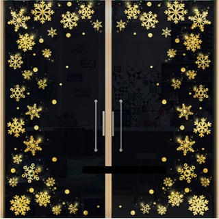 Decal trang trí Noel - hoa tuyết Noel