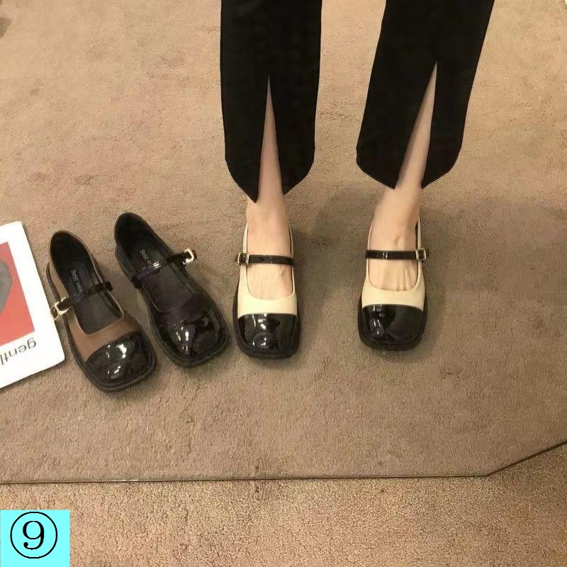 Giày Búp Bê Đế Dày Phong Cách Chanel Anh Quốc Thời Trang Mùa Hè Cho Nữ