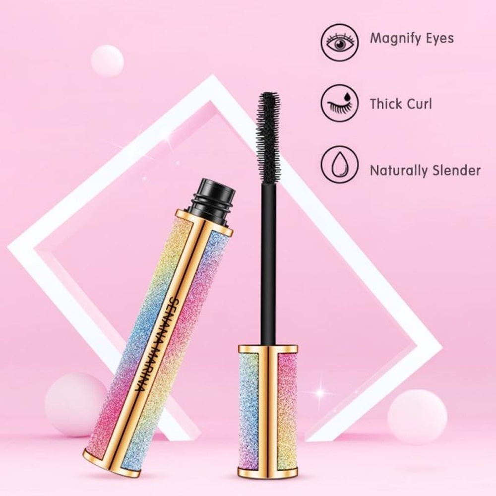 Set Mascara Và Bút Kẻ Mắt Màu Đen Lâu Trôi Chống Thấm Nước