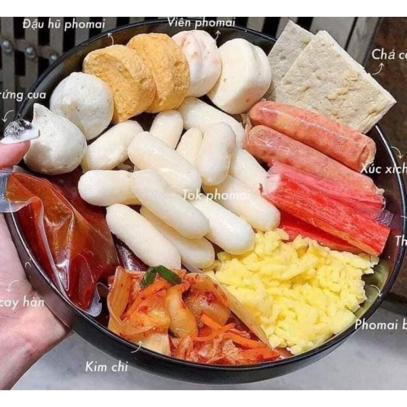 (Ship HCM) Set lẩu tokboki phômai | BigBuy360 - bigbuy360.vn