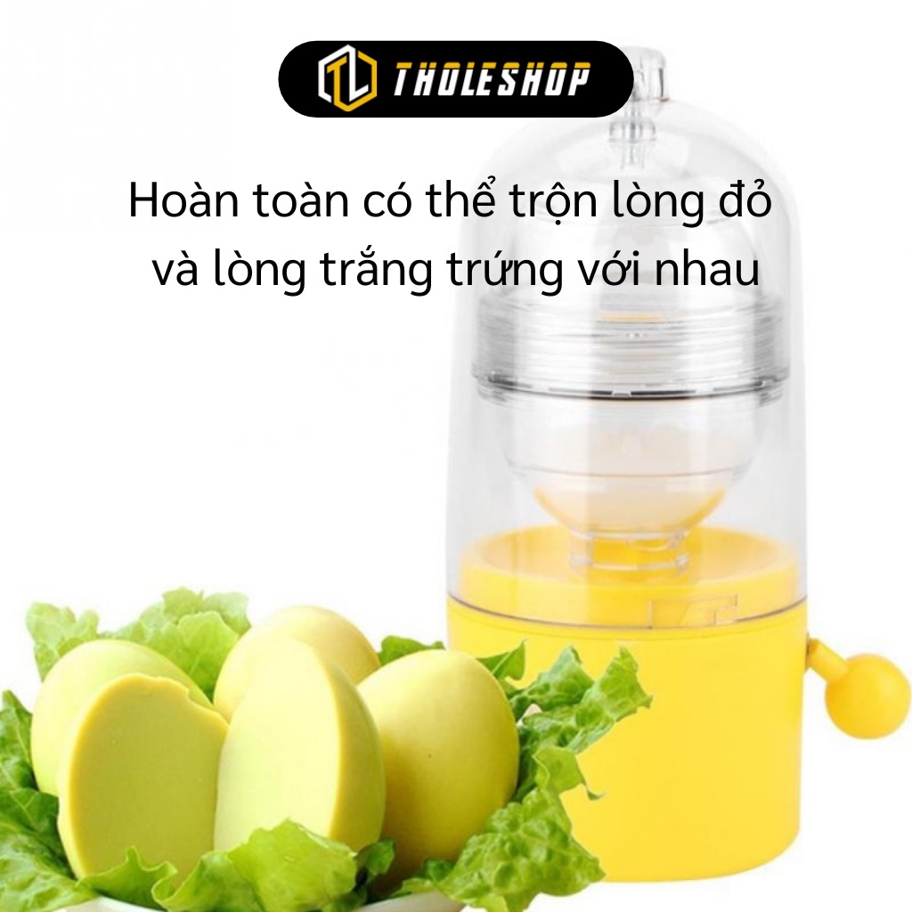 Máy Lắc, Trộn Trứng - Dụng Cụ Đánh Trứng Bằng Tay Trộn Lòng Đỏ Và Trắng Nhanh Chóng 10118