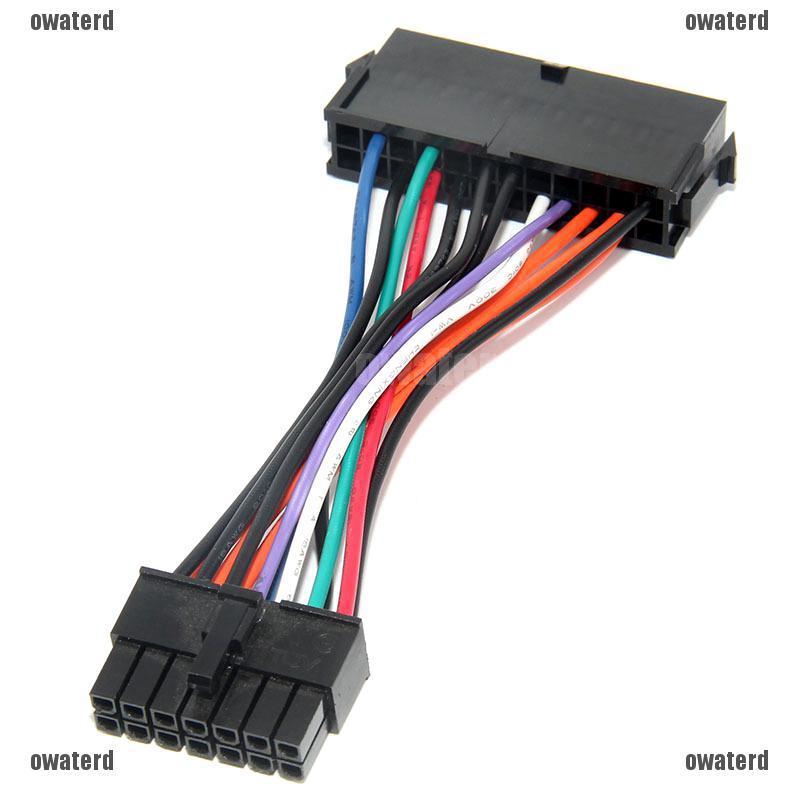 ★GIÁ RẺ★24Pin to 14Pin PSU Main Power Supply ATX Adapter Cable for Lenovo Q77 B75 A75