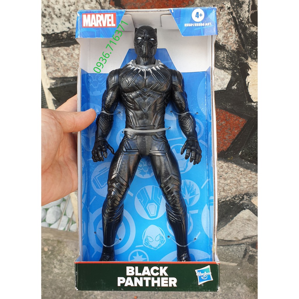 Mô Hình Nhân Vật Siêu Nhân Mavel Black Panther hàng Hasbro