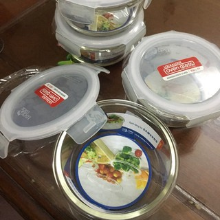 Tô thủy tinh cao cấp lock&lock 950ml - có nắp đậy