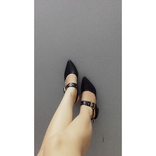 ( Chất ) Dép Cao Gót Tán Đinh