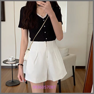 Quần short nữ khoá trước cạp liền siêu hot_SN200