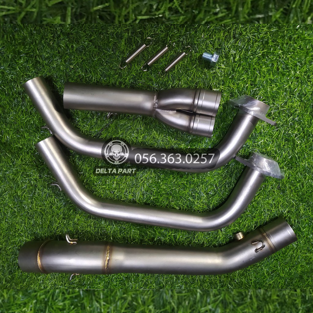 Cổ pô lon độ xe R3 MT03 Z1000 Z900 Z800 Z 900 Z 800 ful system hàng nhập thái