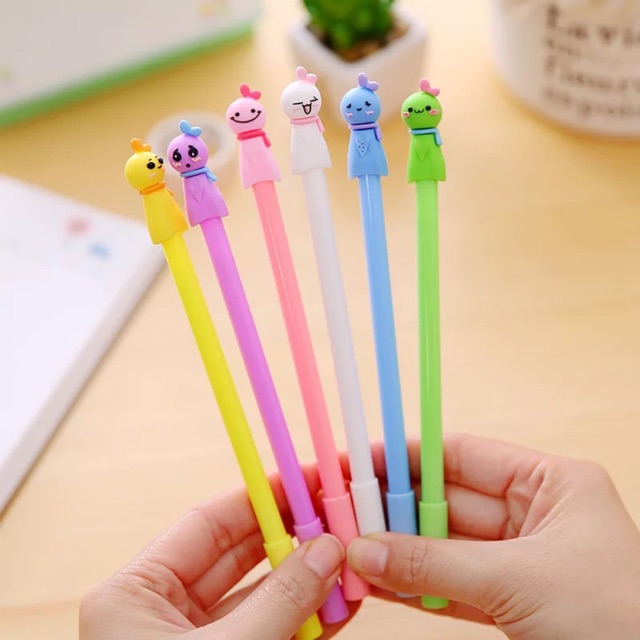 BÚT GEL BÚP BÊ CẦU MƯA SIÊU ĐÁNG YÊU