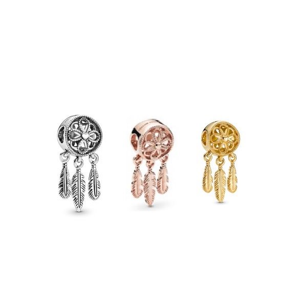 Mặt Dây Chuyền Bạc 925 Hình Dreamcatcher