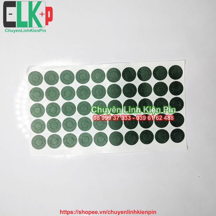 [ 50 đầu ] Giấy dán bảo vệ cực dương pin 21700 (1+) ( CLKP _ 361 )
