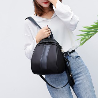 Ba lô da mềm đơn giản cho nữ