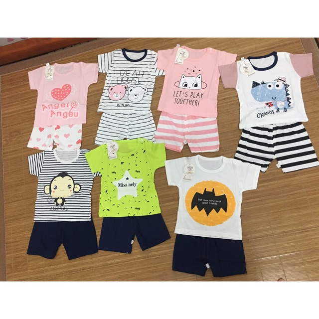 Bộ cotton QC cho bé