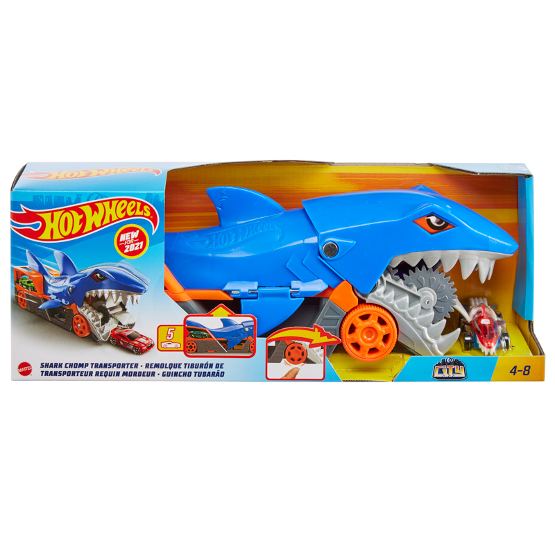 Đồ Chơi Mô Hình HOT WHEELS Chiến Xe Cá Mập Cuồng Nộ GVG36