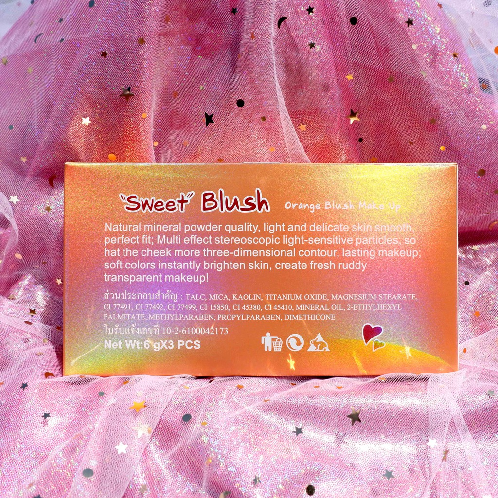 Phấn má dạng bột Tanako Colorkiss Sweet Blush 50g nội địa Trung NPP Shoptido | BigBuy360 - bigbuy360.vn