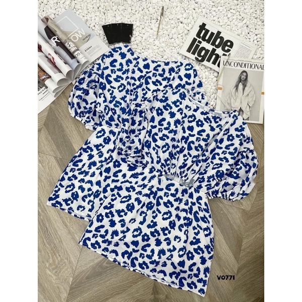 VÁY BEO XANH THÔ ĐŨI