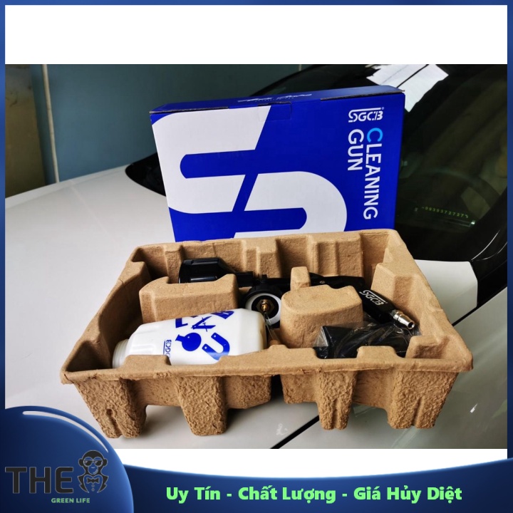 Súng Phun Bọt Tuyết Rửa Xe SGCB Tornado Foam Cleaning Gun SGGC029 Tặng Khăn SGCB ---Uy Tín - Chất Lượng - Giá Hủy