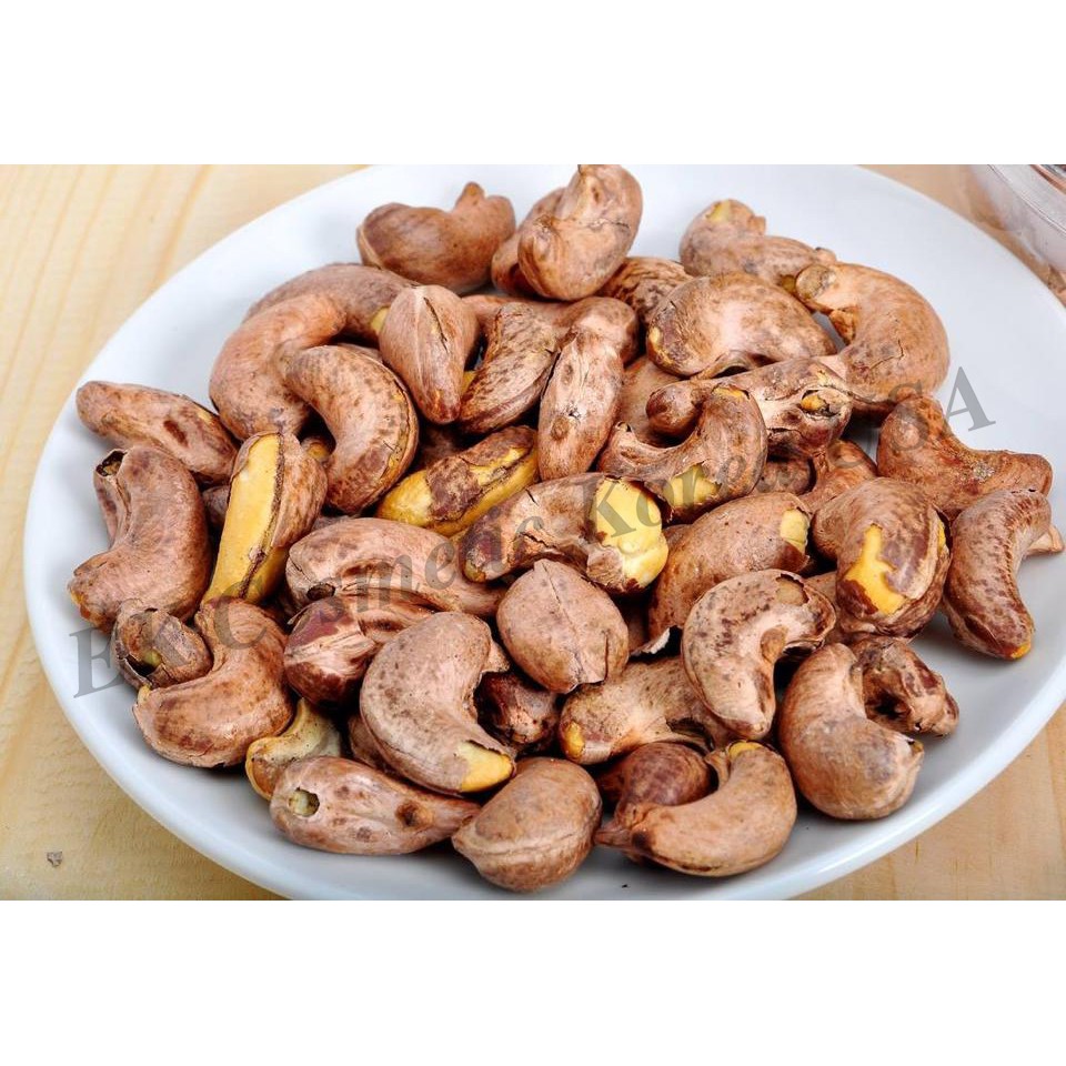 Hạt Điều Dinh Dưỡng rang muối còn vỏ lụa