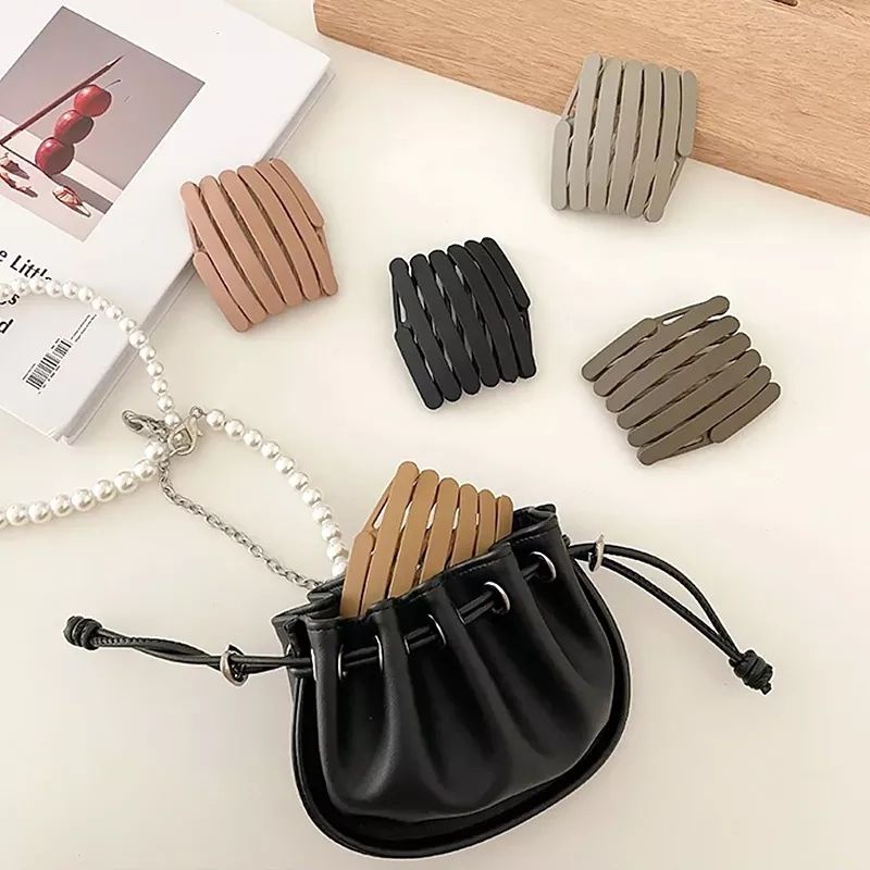Băng Đô Gấp Gọn Co Giãn Xinh Xắn Bờm Tóc Gấp Gọn