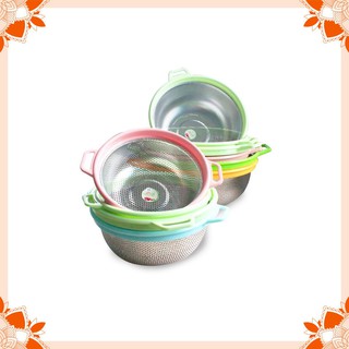 [Loại Tốt Nhất] RỔ INOX VÀNH NHỰA