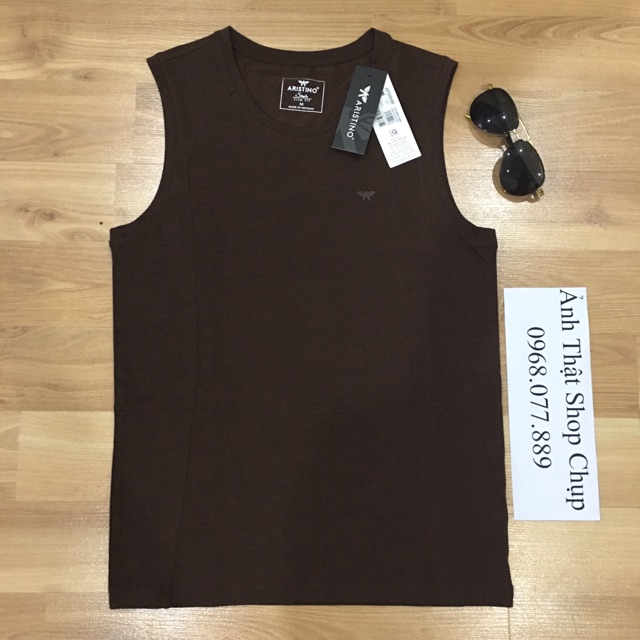 Áo Thun Ba Lỗ Aristino ATT006s8-Slim 4 Màu còn S