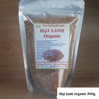 Hạt lanh organic 500g