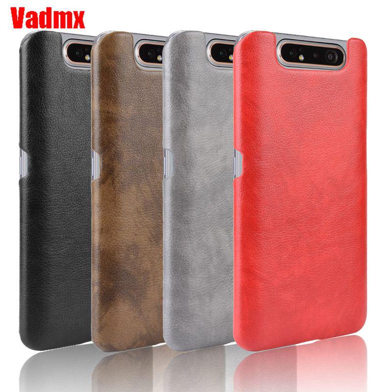 Ốp điện thoại nhám màu đơn sắc PC cứng bảo vệ dành cho Samsung Galaxy A80