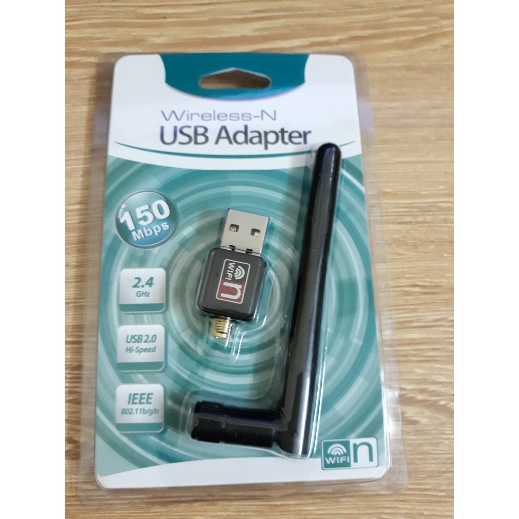 USB Wifi - USB thu sóng Wifi cho máy tính để bàn có Anten