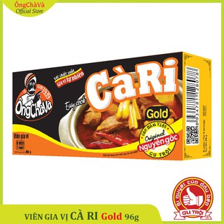 Viên gia vị Cà Ri Ông Chà Và Gold 96gr