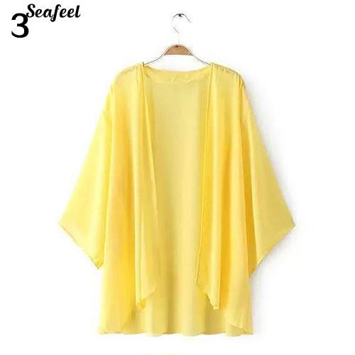 Áo Khoác Đi Biển Boho Hippie Vải Mỏng Xuyên Thấu Cho Nữ | BigBuy360 - bigbuy360.vn