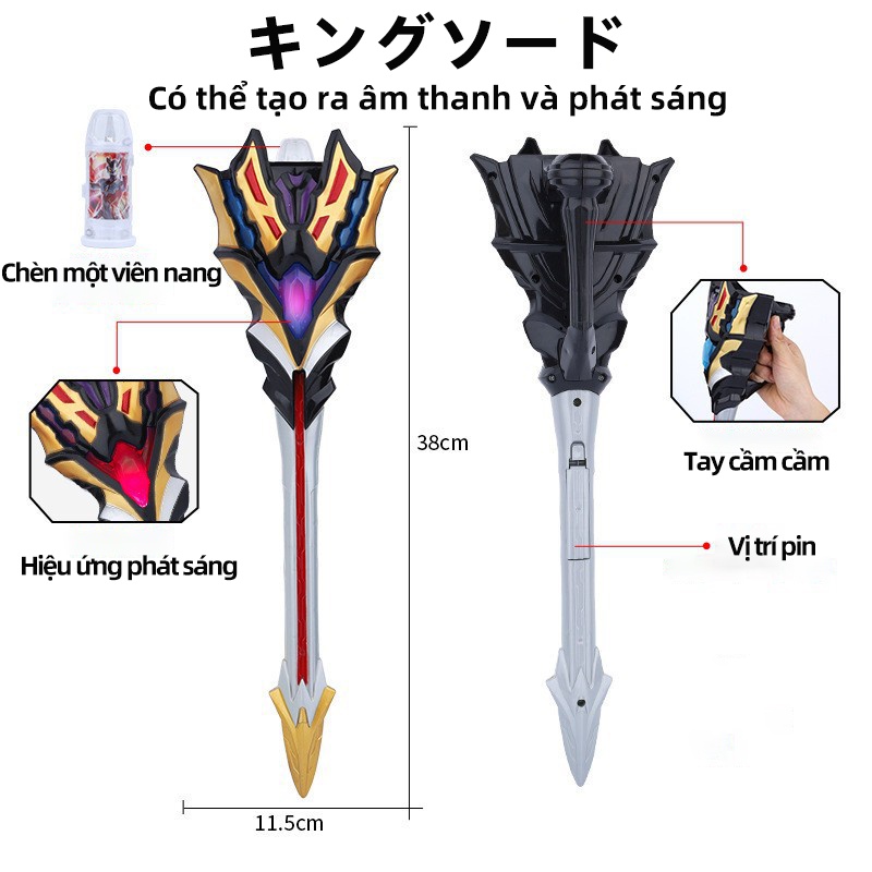 Ultraman Geed Riser Siêu nhân điện quang Đồ chơi cậu bé biến hình thiết bị định hình đồ chơi cho bé trai