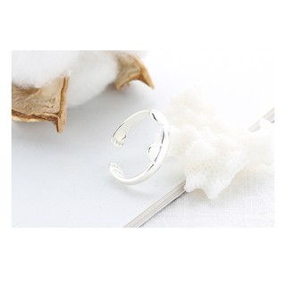 NHẪN MÈO RING CAT XI BẠC 925