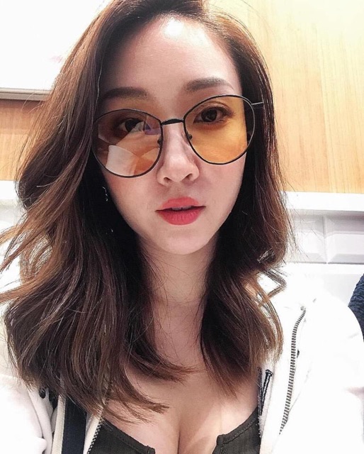 Kính thời trang mắt vàng đi ngày đêm bagu BucShop dành cho nam nữ