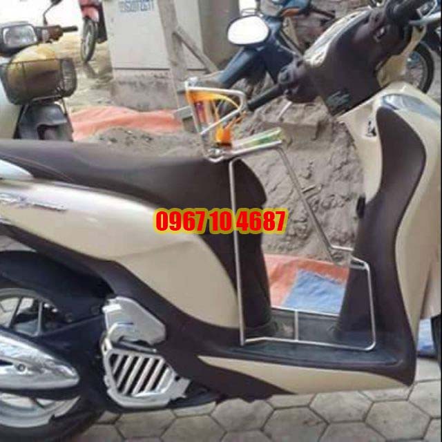 Ghế ngồi xe máy cho bé xe Sh mode có vòng