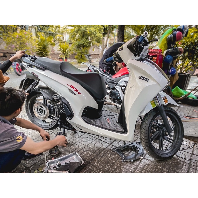 Căn inox 304 đặc. fix lỗi kêu bánh sau của Honda SH350i. Sản phẩm được ưa chuộng, tin dùng để xử lý lỗi kêu bánh sau SH
