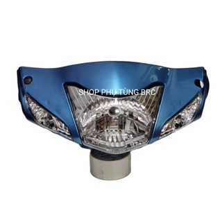 [ Wave RS bánh đùm, Wave 110 không lắp được] Bộ đầu đèn Wave dùng cho xe Wave RS 100, Wave A100 đời 2006 - 2016.